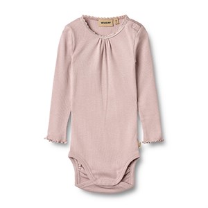 Wheat - Rib Body Lotta LS, Soft Lilac